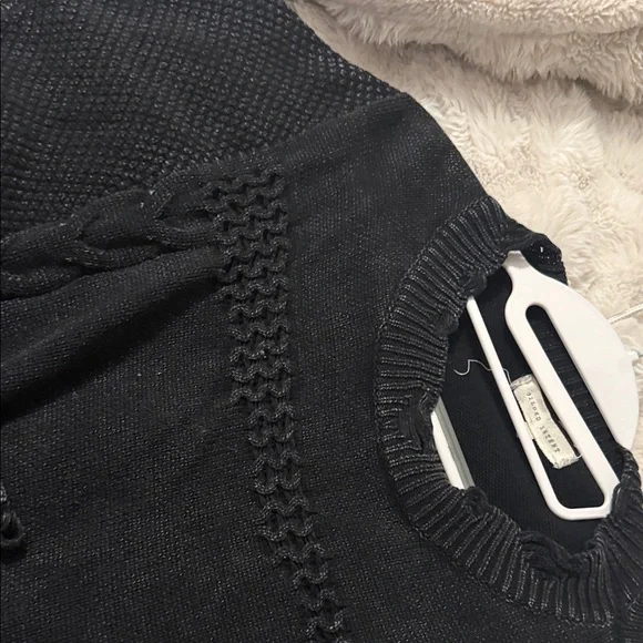 Gilded Intent Black/grey Women's Sweater - Picture 4 of 12